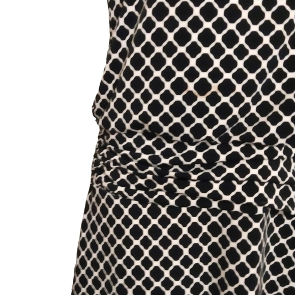 🔵BOGO FREE🔵 Valerie Bertinelli Sleeveless Ruched Waist Dress Sz 6 - Picture 3 of 7